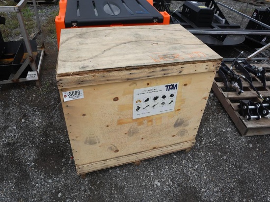 TPM Crate of Mini Excavator Attach.