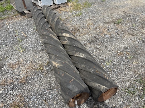 9ft Rubber Rollers (pair)