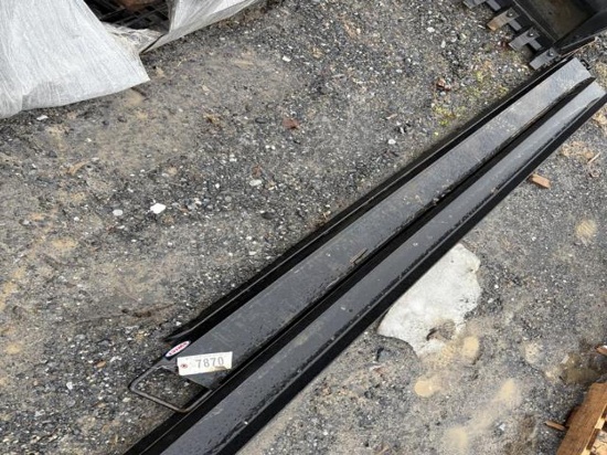 (New) 7ft Pallet Fork Extentions (pair)