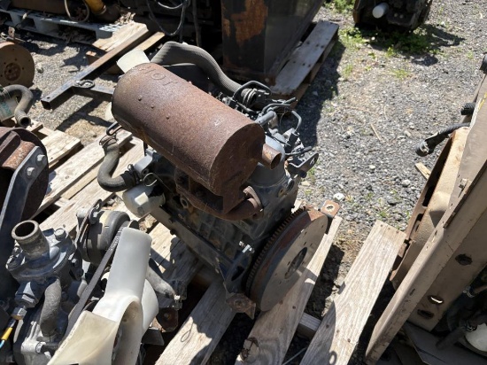 Kubota D1005 3-Cylinder Diesel Engine