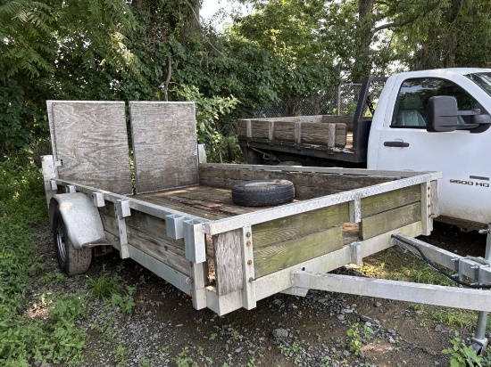 2004 Forest River Aluminum Flatbed Trailer
