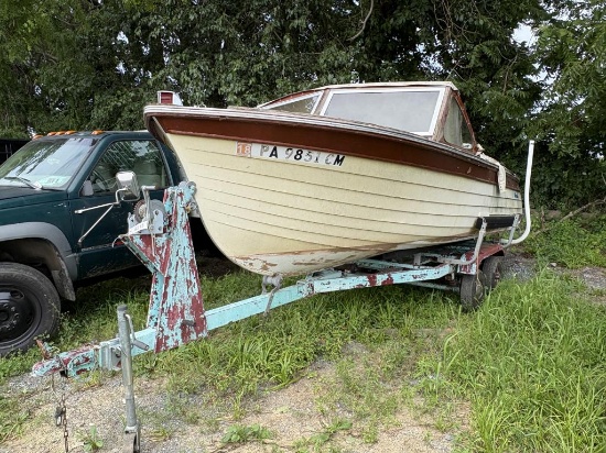 1963 Wooden Boat