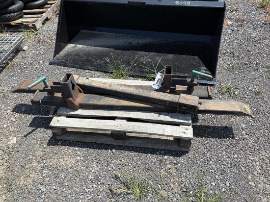 Clamp on Pallet Forks