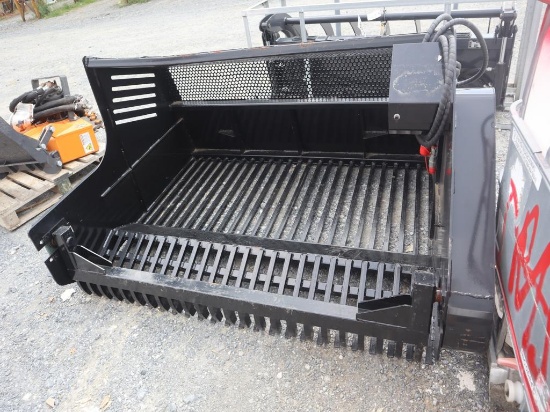 6ft Rock Picker for Skidsteer