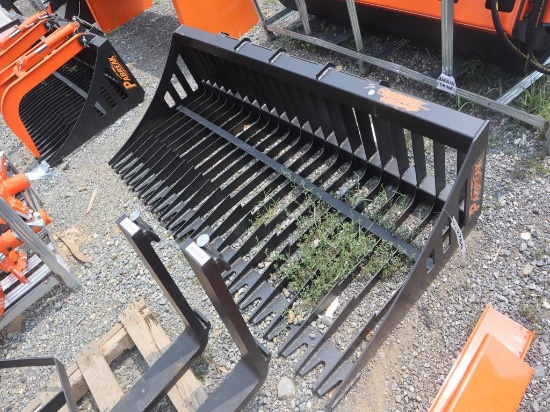 PABREAK Skid Steer Rock Bucket