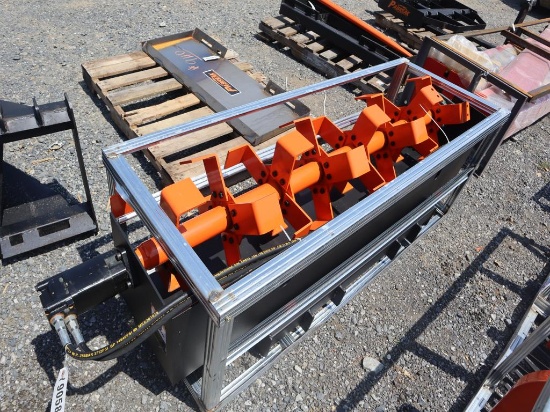 PABREAK Skid Steer Rotary Tiller