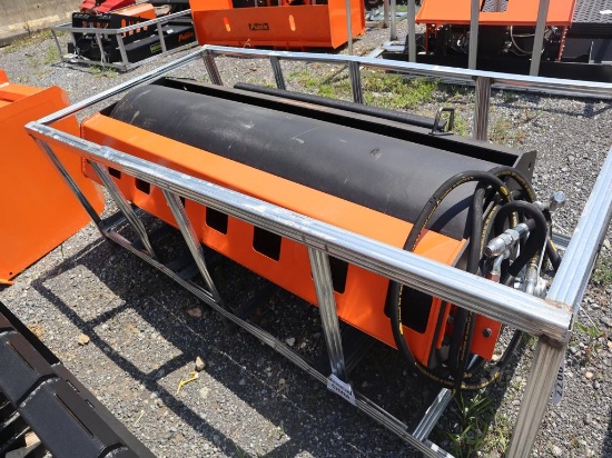PABREAK Skid Steer Vibratory Roller
