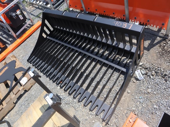PABREAK Skid Steer Rock Bucket