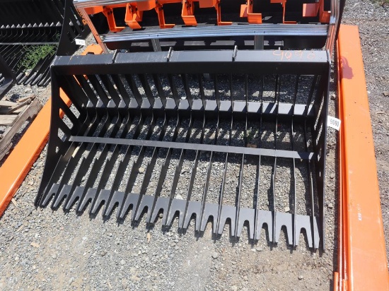 PABREAK Skid Steer Rock Bucket