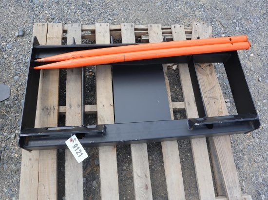 PABREAK Skid Steer Hay Spear