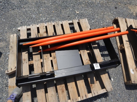 PABREAK Skid Steer Hay Spear