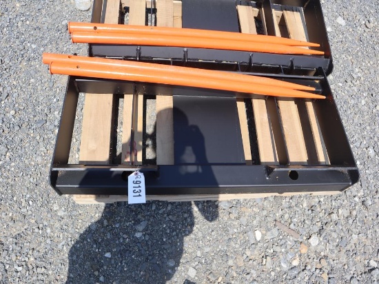 PABREAK Skid Steer Hay Spear