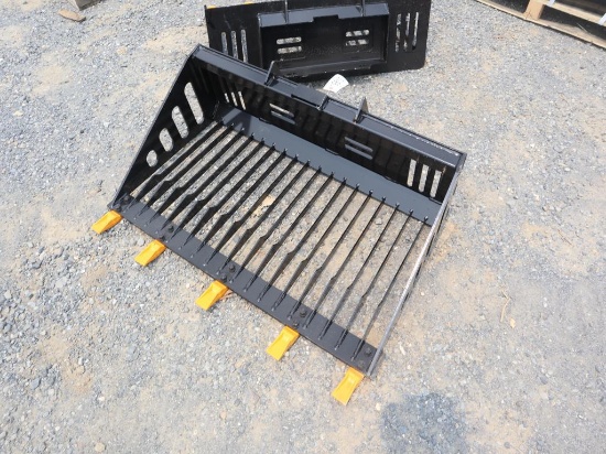 Future Mini Skid Steer Rock Bucket