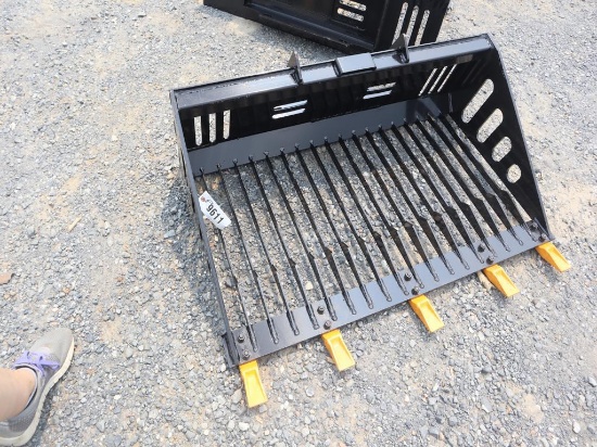 Future Mini Skid Steer Rock Bucket