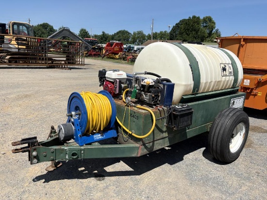 300 Gallon Water Tank w/Trailer