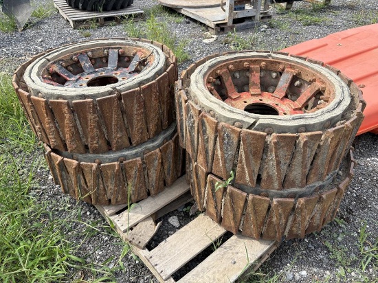 Steel Skidsteer Wheels