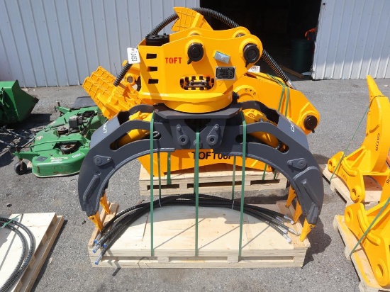 TOFT O4G Hydraulic Rotating Grapple