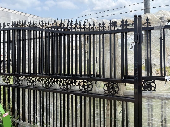 20ft Bi-Parting Wrought Iron gate