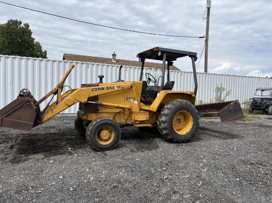 John Deere 210C Tractor