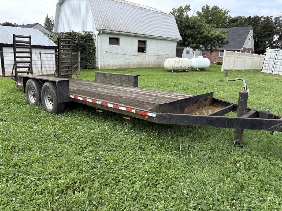 2004 Pequea Utility Flatbed Trailer
