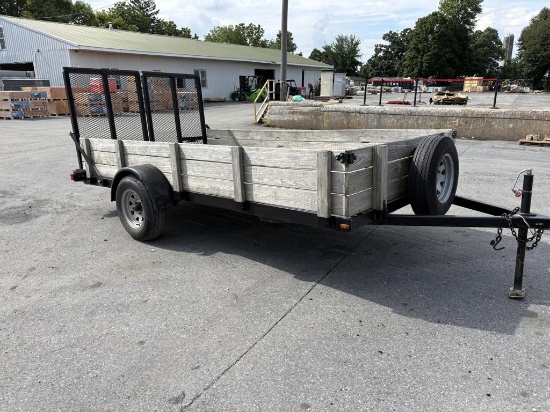 2001 Burkholder Flatbed Trailer