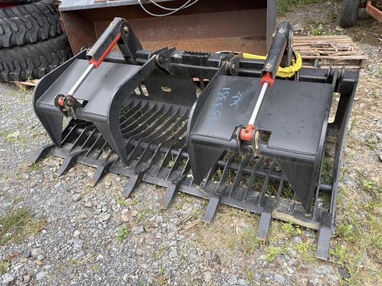 80in Skidsteer Grapple Extreme Duty