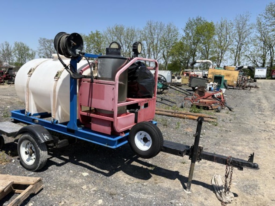 Pull Along Pressure Washer