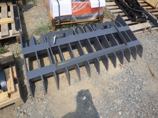 TOFT Rake for Skid Steer