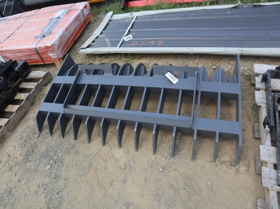 TOFT Rake for Skid Steer