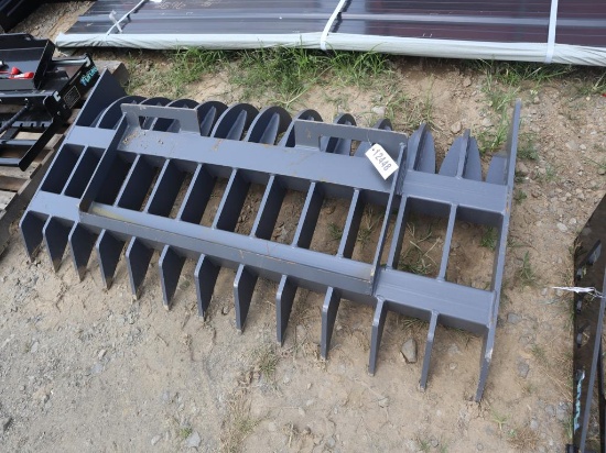 TOFT Rake for Skid Steer