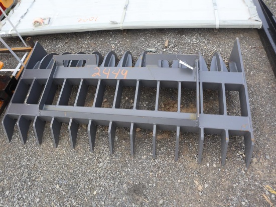 TOFT Rake for Skid Steer