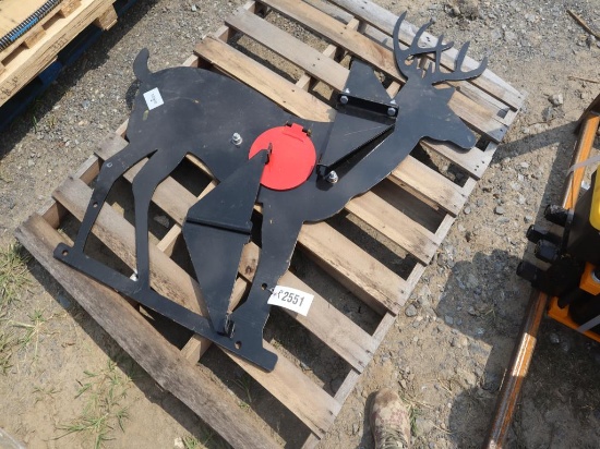 Future Deer Shaped Shooting Target