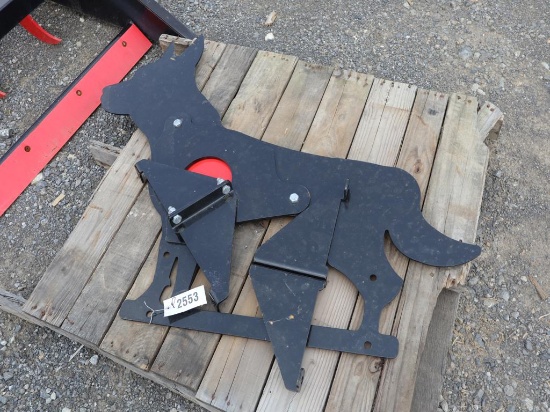 Future Dog Shaped Shooting Target