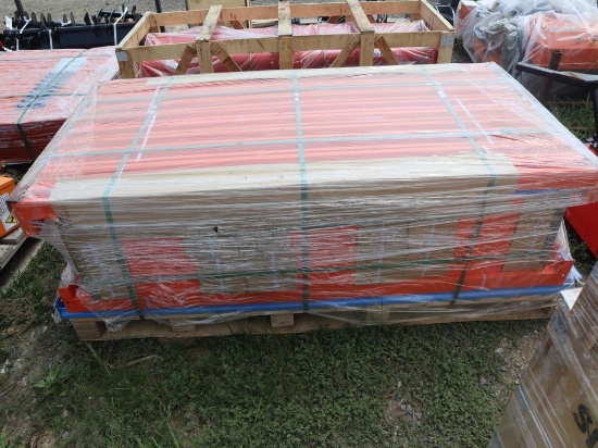 40 ft 6 Section Heavy Duty Metal Storage Shelve