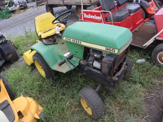 John Deere 300 Garden Tractor