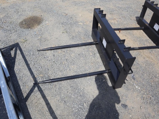 JCT Skid Steer Bale Spear