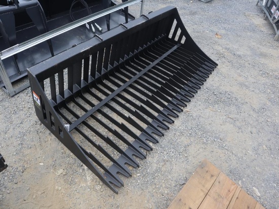 PABREAK Skid Steer Rock Bucket