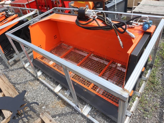 PABREAK Skid Steer Screen Bucket