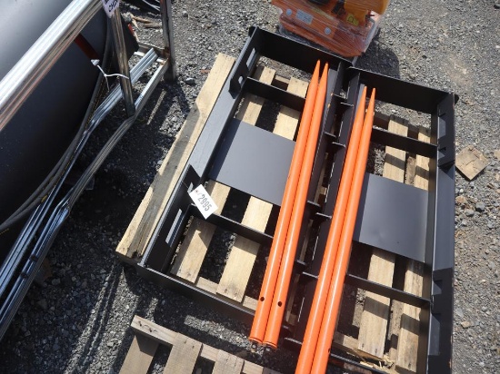 PABREAK Skid Steer Hay Spear