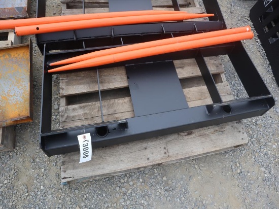 PABREAK Skid Steer Hay Spear