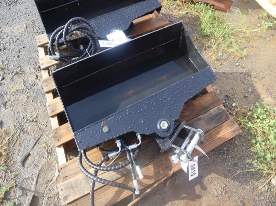 TPM 32" Hydraulic Tilt Bucket