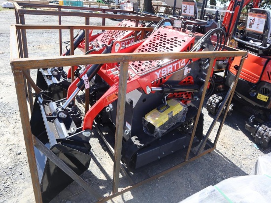 AGT YSRT14 Stand On Skid Loader