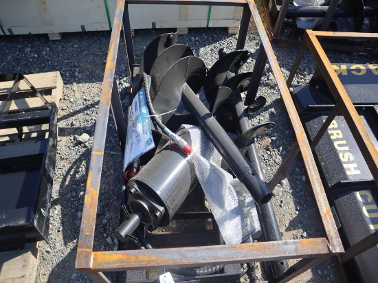 Mower King SS Auger w/3 Bits