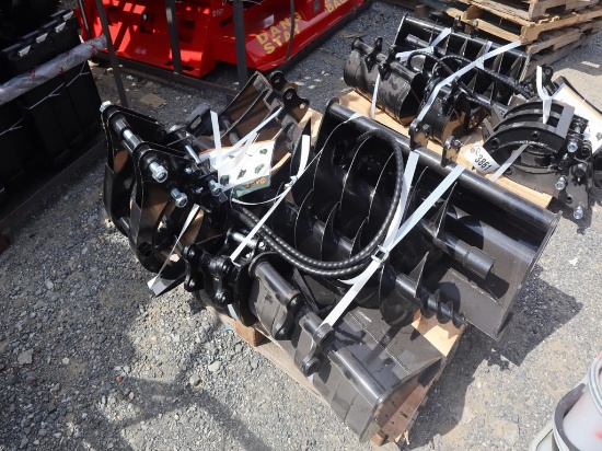 AGT Set of Mini Excavator Attachements