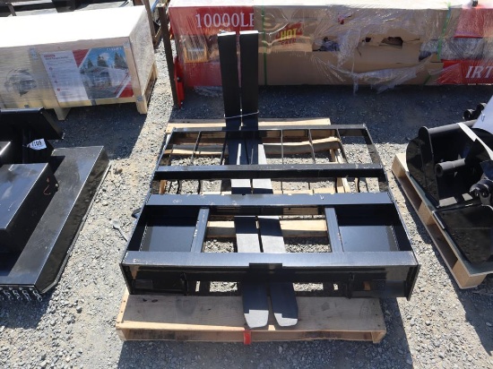 Mower King Skid Steer Forks
