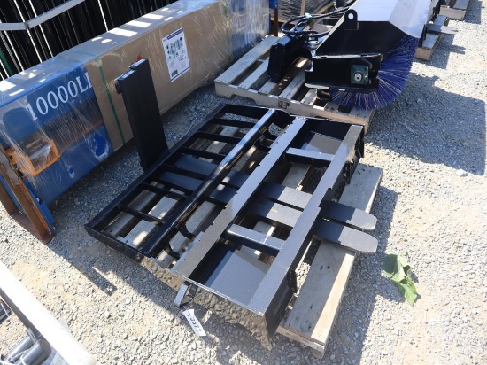 Mower King Skid Steer Forks