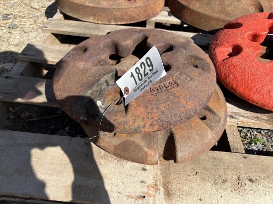 Case Front Wheel Weights