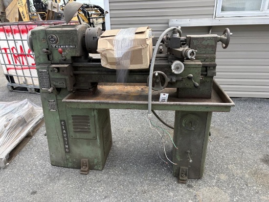 Lathe w/parts & Manual