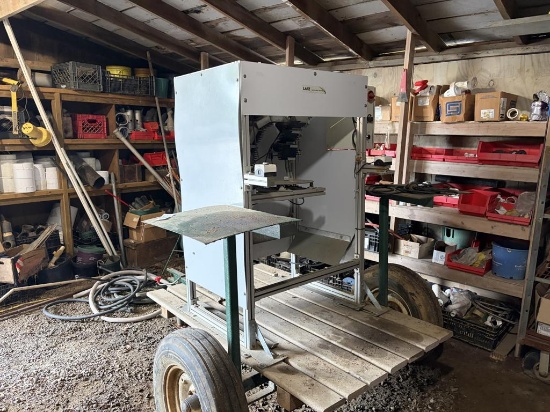 Lanz Trimming /Shaping Machine on Trailer