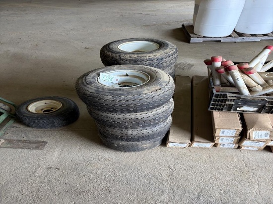 Tires & Wheels Lot 18 x 8.50 - 8
